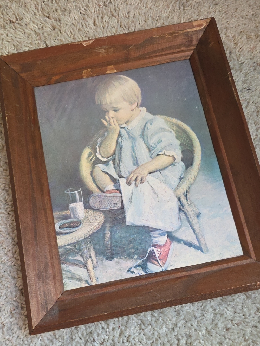 Gretchen by James Ingwersen Art Print Vintage 70s